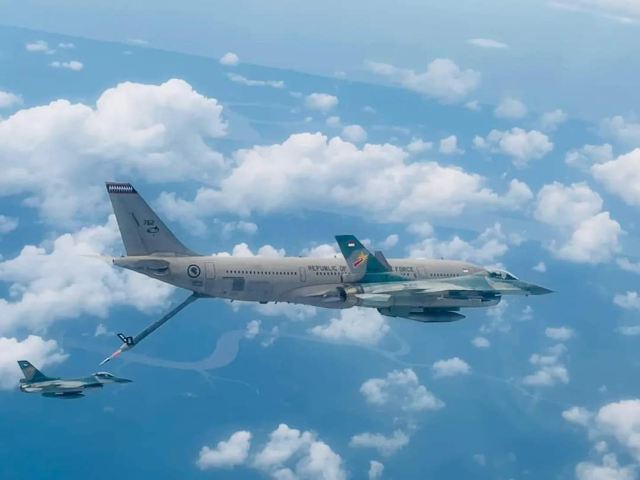 TNI AU dan RSAF Gelar Latihan  Penyergapan Musuh di Udara