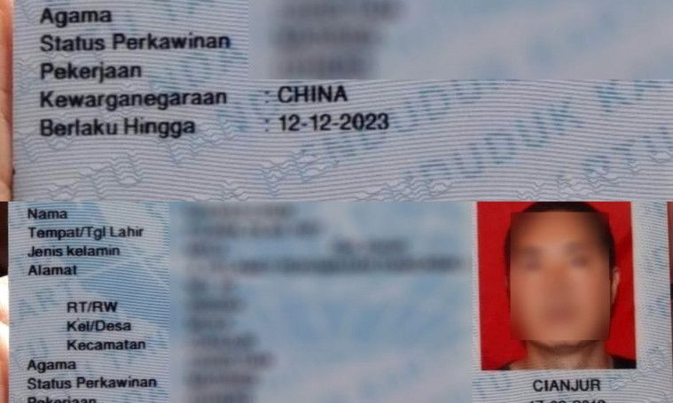 111 WNA China Sah Miliki e-KTP, Berikut Penjelasan Imigrasi Sukabumi