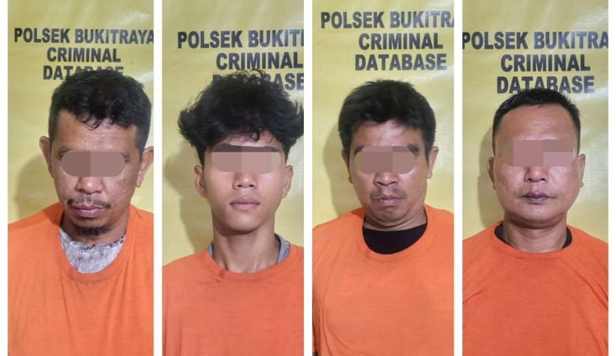 Perebutan Klien Berujung Brutal, Wanita Dikeroyok di Depan Polsek Bukit Raya