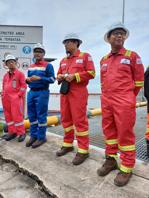 SKK Migas Sumbagut - KKKS Wilayah Riau Ajak Media Kunjungi Terminal Lifting Dumai