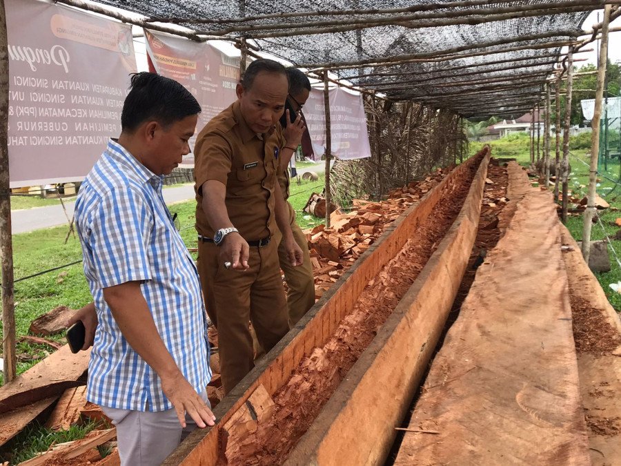 PWI dan Kominfoss Kuansing Tinjau Lokasi Ekspedisi Jurnalistik