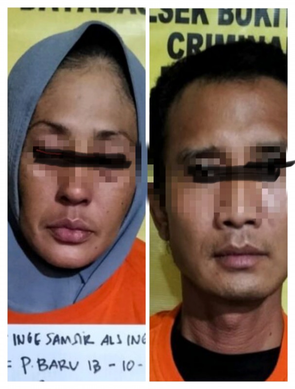 Kecanduan Sabu, IRT di Pekanbaru dan Suami Siri Nekat Curi Sepeda Motor