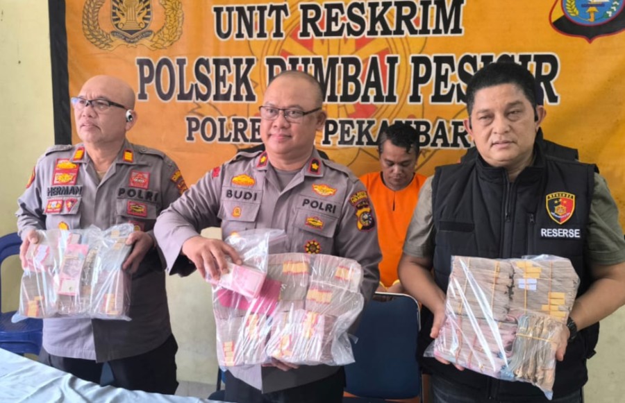 Kasir Perusahaan Sawit di Pekanbaru Bawa Kabur Uang Rp1 Miliar Demi Judi Online