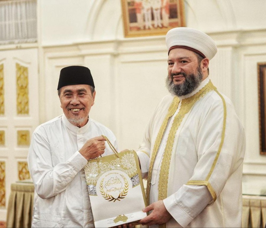 Mufti Darul Fatwa Australia Ceritakan  Perkembangan Islam pada  Gubri Syamsuar