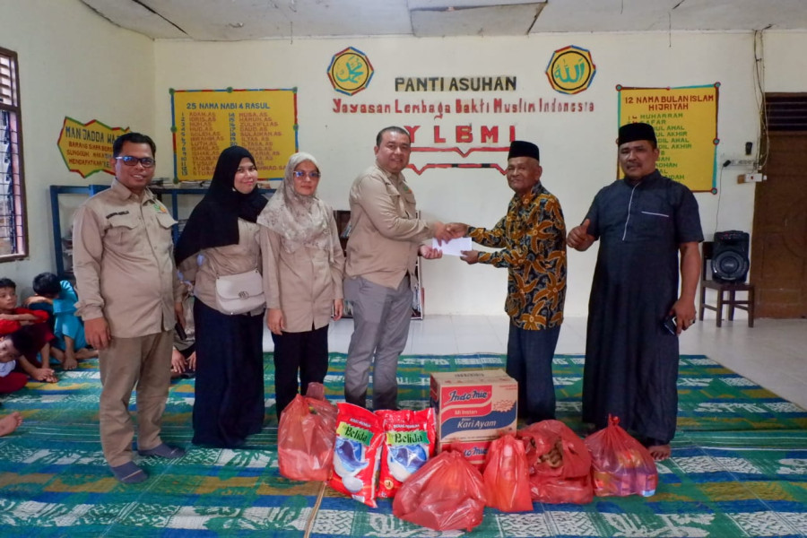 PT SPR Berikan Santunan untuk Anak Yatim dan Duafa