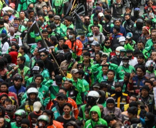 Besok, Ribuan Ojol Matikan Aplikasi Karena Diperlakukan Tidak Adil Oleh Perusahaan