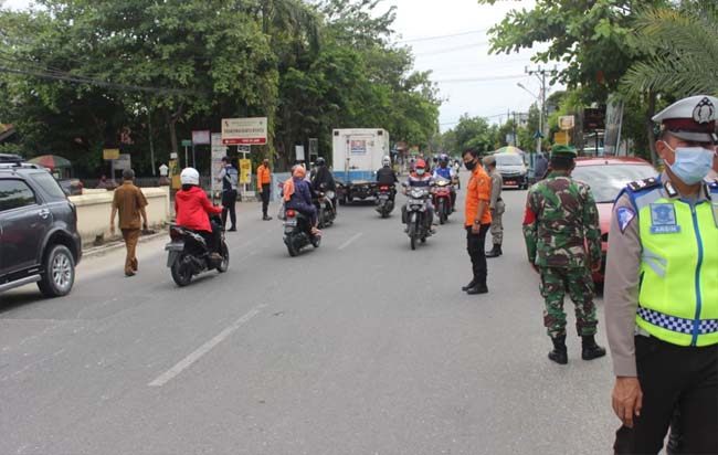 Ribuan Warga dan Pelaku Usaha di Riau Terjaring Operasi Yustisi Covid