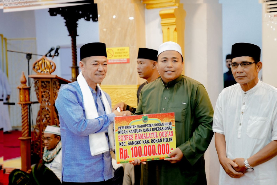 Pemkab Rohil Gelar Peringatan Malam Nuzul Quran 1445 Hijriyah di Kecamatan Bangko