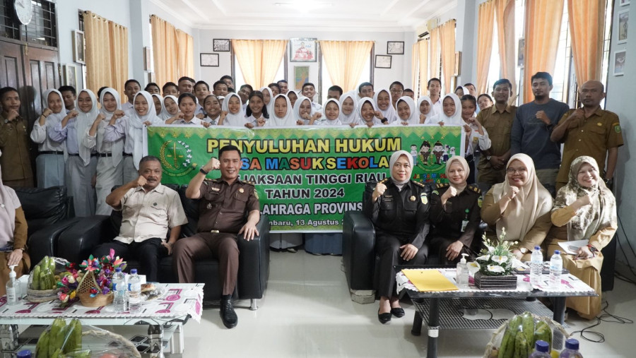 Tim JMS Sosialisasi Bahaya Judi Online di SMAN Olahraga Riau