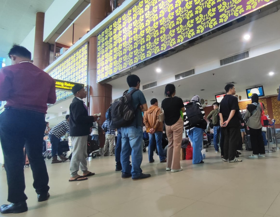 Jelang Arus Mudik 2024, Penumpang di  Bandara SSK II Pekanbaru Meningkat