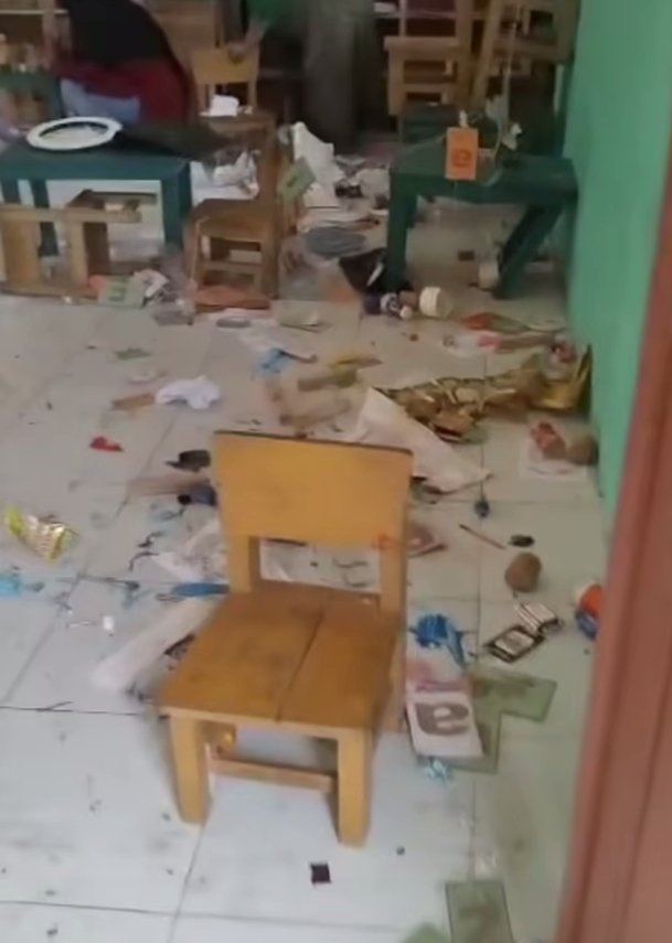 Miris! TK di Pelalawan Dirusak, Ditemukan Jejak Miras dan Sabu