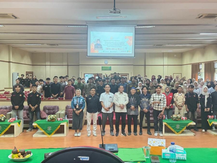 Senator Abdul Hamid Ajak Mahasiswa UIR Hidupkan Nilai Pancasila di Tengah Kemajemukan