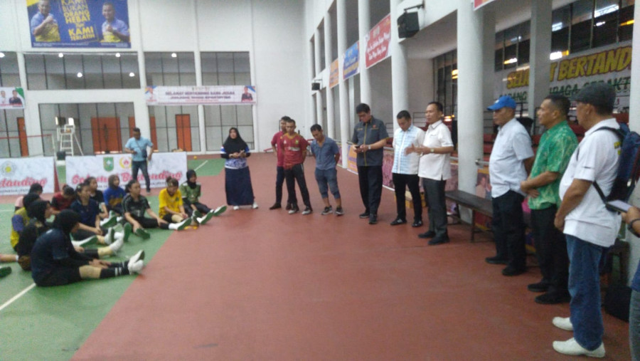Jajaran Pengurus KONI Riau Kunjungi Atlet Pelatda PON Riau
