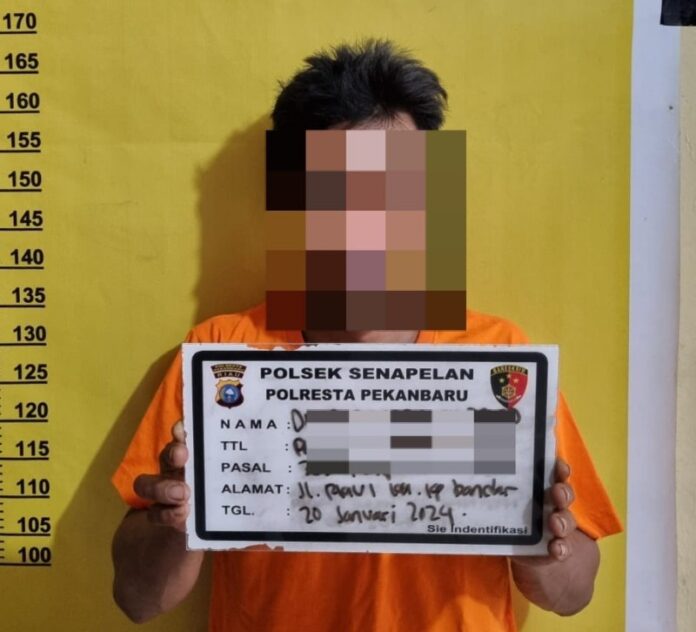 Petualangan Pelaku Curat Spesialis Ruko Berakhir di Sel Polsek Senapelan