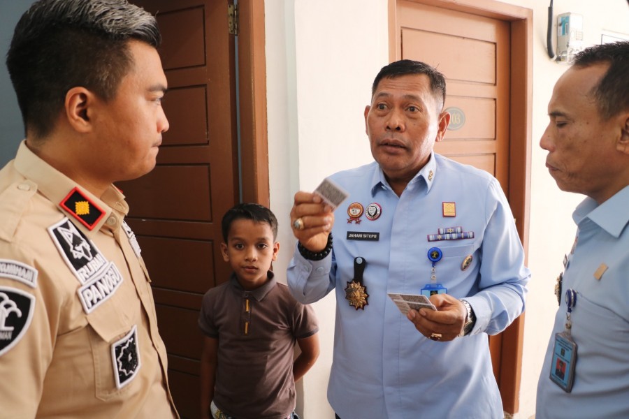 Kepala Kanwil Kemenkumham Riau Tinjau Pengungsi Rohingya dari Aceh