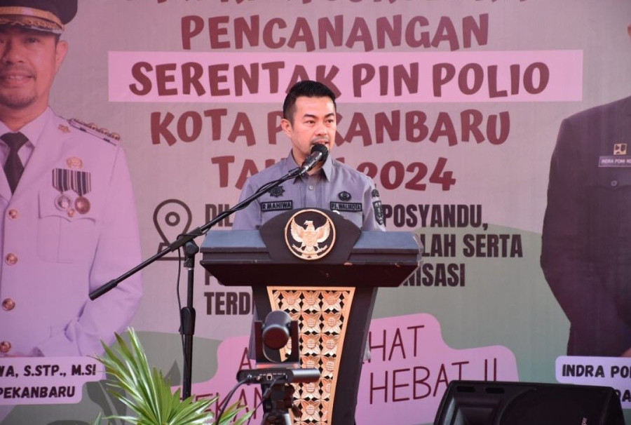 Ketua DPRD Pekanbaru Sebut Imunisasi Polio Kunci Kesehatan Anak