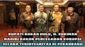 Bupati Rohul Sukiman Hadiri Rakor Pencegahan Korupsi di Pekanbaru