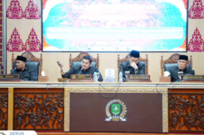 DPRD Bengkalis Terima Ranperda Perubahan APBD 2026