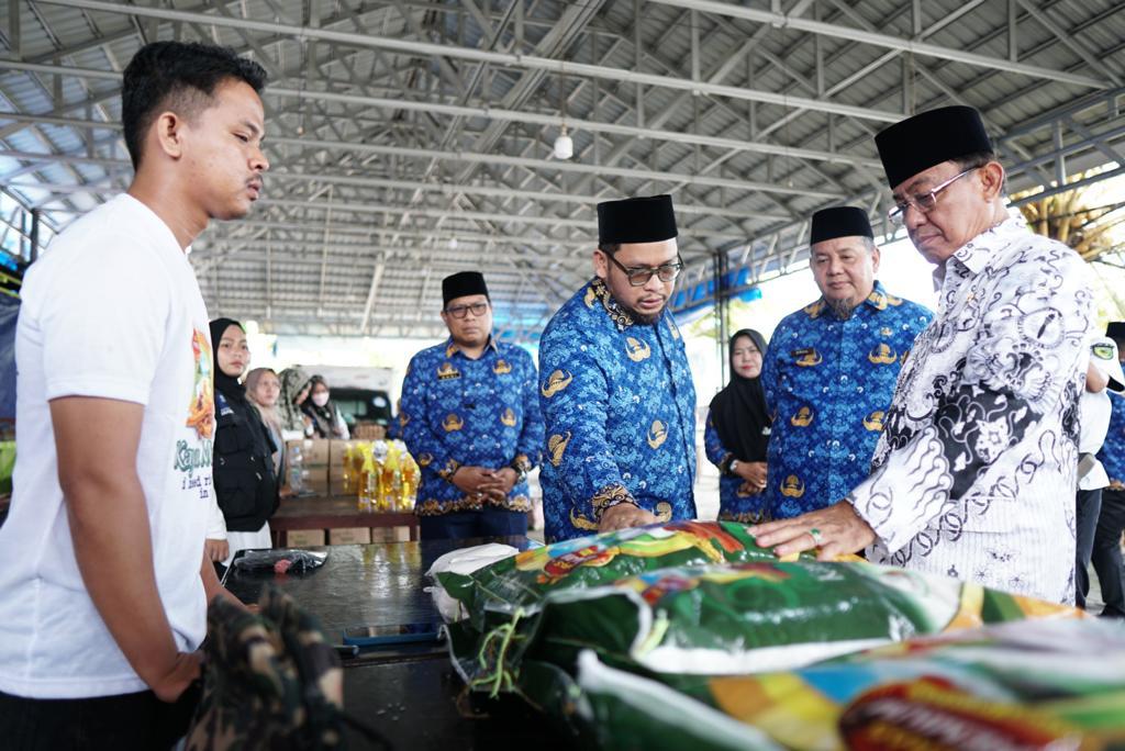 Kendalikan Inflasi Daerah, Pemkab Inhil Gelar Operasi Pasar