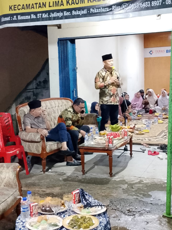 Paslon INTAN BERLIAN Silaturahmi ke Ikatan Keluarga Nagari Perambahan Pekanbaru