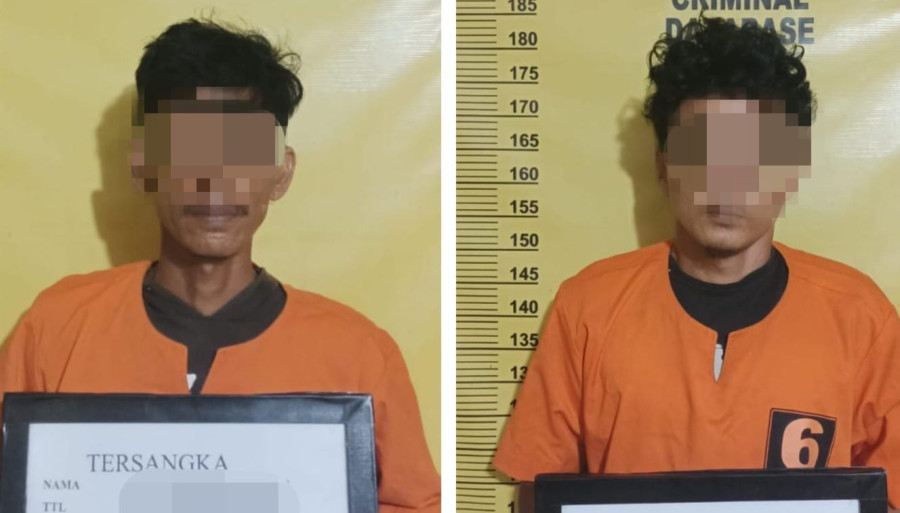 Dua Pelaku Pencurian di Rumah Pj Gubri Diringkus Polsek Bukit Raya