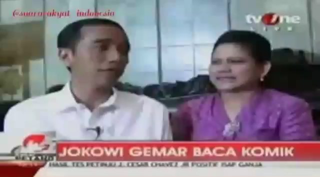 Jokowi Lebih Suka Baca Komik dari pada Buku Politik, Medsos Banyak Berkomentar 