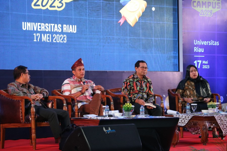 Goes To Campus, Wamenkumham  Sosialisasikan KUHP Baru di Unri