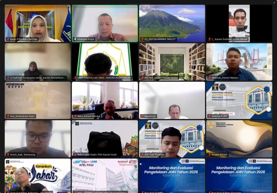 Kemenkum Riau Ikuti Forum Pengujian Undang-Undang