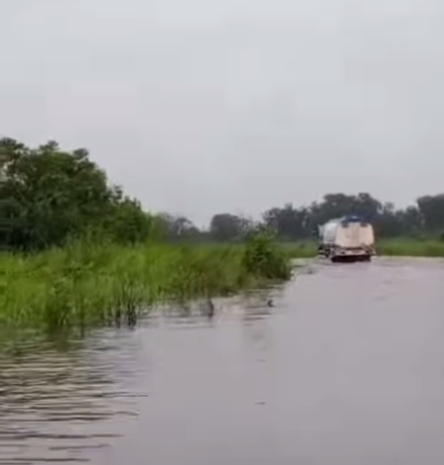 Banjir Meluas, Jalan dari Lubuk Ogung ke Langgam Ditutup