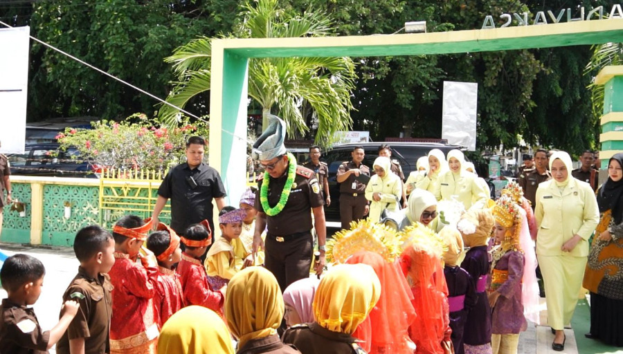 Kajati dan Ketua IAD Riau Berkunjung ke TK Adhyaksa XXIV Selatpanjang