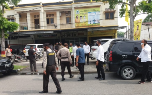 Polisi Turun Tangan, Kader  Golkar Siak Saling Baku Hantam