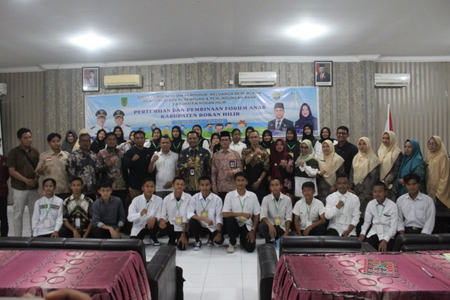 Sekda Harap Forum Anak Dibentuk Hingga Kecamatan dan Desa di Rohil