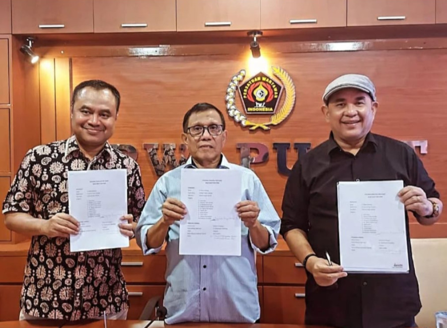 Ini Kabinet Hendri Ch Bangun Periode 2023-2028 di PWI Pusat, Berapa Nama dari Riau?