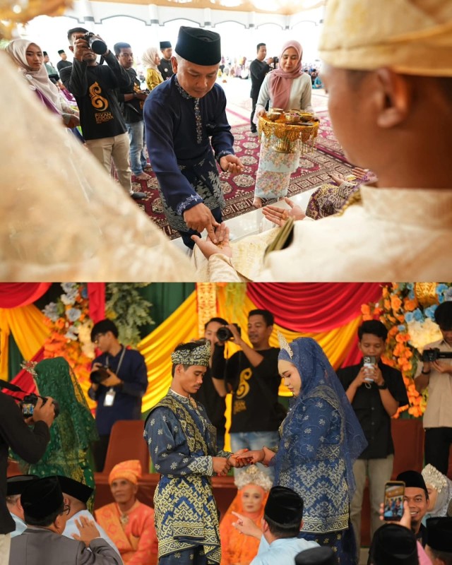 Perdana, Nikah dan Sunat Massal Digelar di Rumah Dinas Bupati Siak