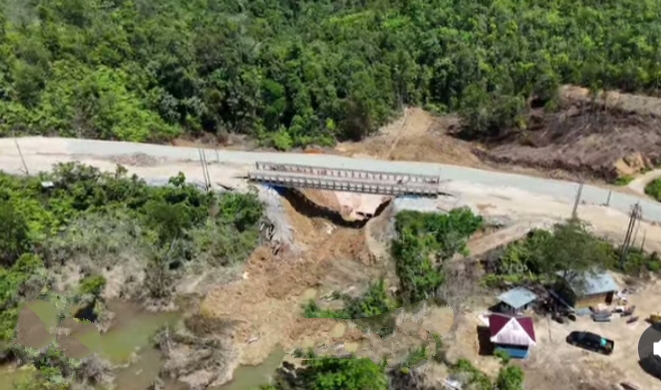 Hari Ini Jalan Lintas Riau-Sumbar di Tanjung Alai Bisa Dilewati