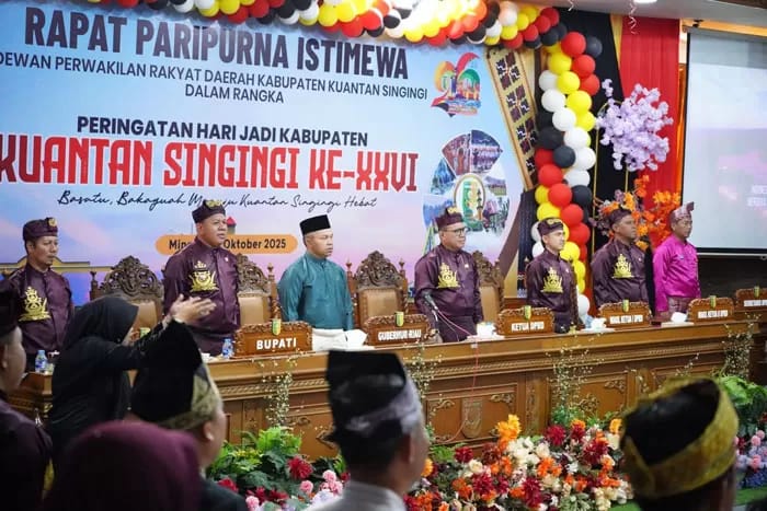 Basatu, Bakayuah! Bupati Suhardiman Ajak Masyarakat Kuansing Satukan Langkah di HUT ke-26