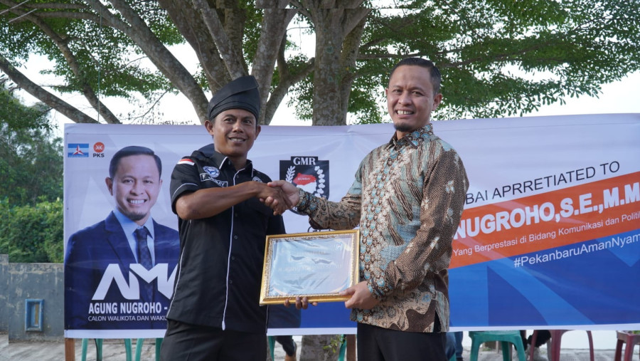 Kerja Nyata, Agung Nugroho Dianugerahi Tokoh Muda Berprestasi