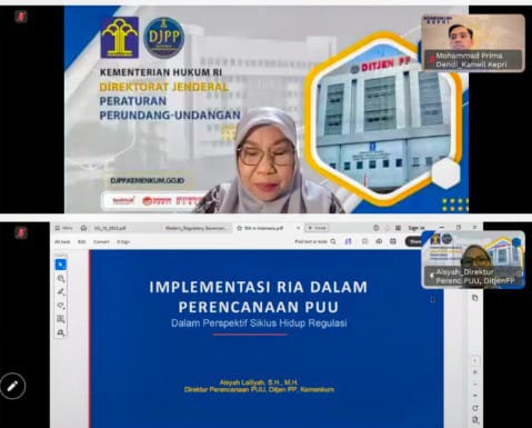 Kemenkum Riau Perkuat SDM Perancang Hadirkan Regulasi Berkualitas