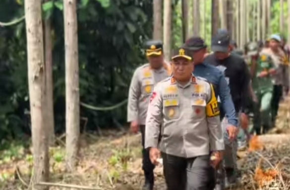 Kapolda Riau Turun Langsung Awasi Penyelidikan Gajah Tewas