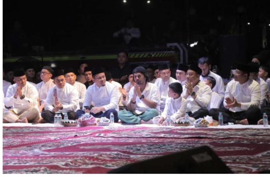 Wako Agung Hadiri Tabligh Akbar Hari Jadi ke-241 Pekanbaru