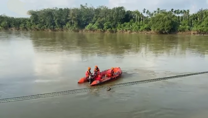 Terseret Arus Sungai Kampar, Caisar Bocah 12 Tahun Belum Ditemukan