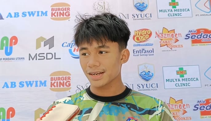 Arkaan Simbolon Borong 10 Emas di Belibis Open Swimming Championship
