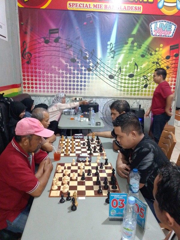 PERCASI Riau Gelar Kompetisi Catur Cepat untuk Persiapan Kejurprov di Rohil
