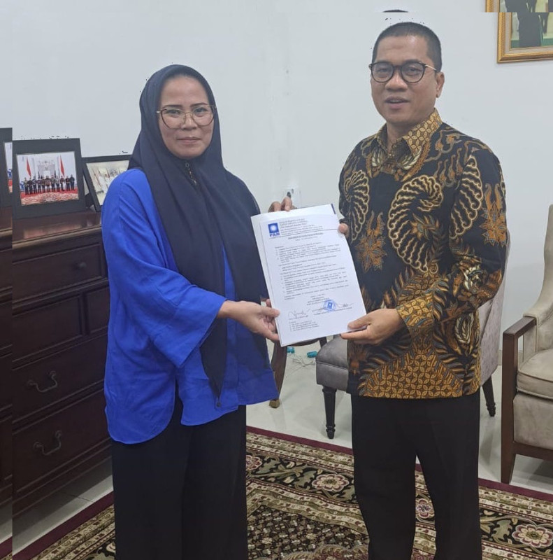 DPP PAN Berikan Rekomendasi Calon kepada Ade Hartati Rahmat untuk Pilkada Pekanbaru