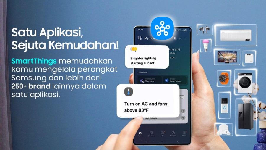 Samsung SmartThings, Satu Aplikasi Sejuta Kemudahan Hidup