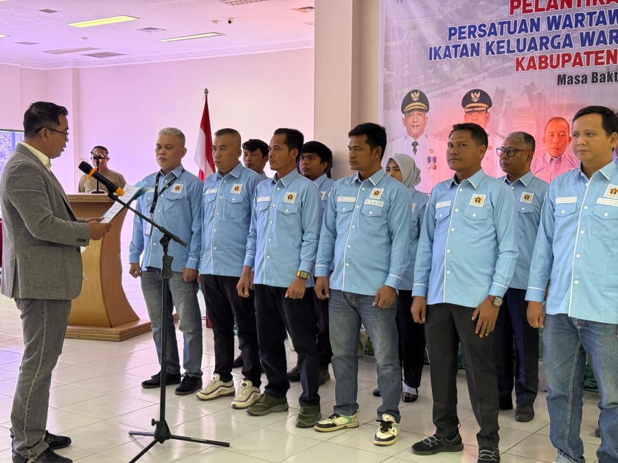Amin Syukri Pimpin PWI Rohul 2024–2027, Siap Bersinergi Membangun Daerah