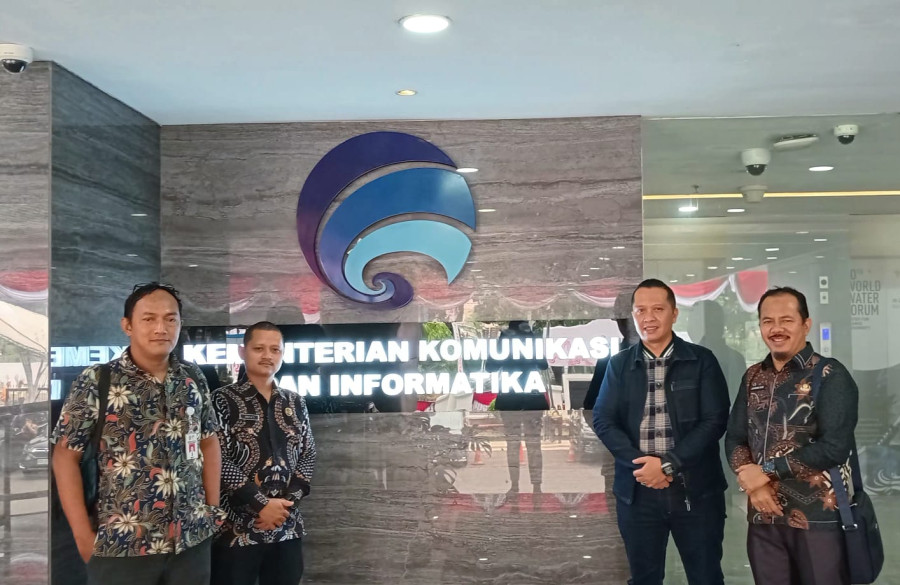 Rohil Terima Bantuan 24 Titik Perangkat VSAT Gratis dari Kemenkominfo RI