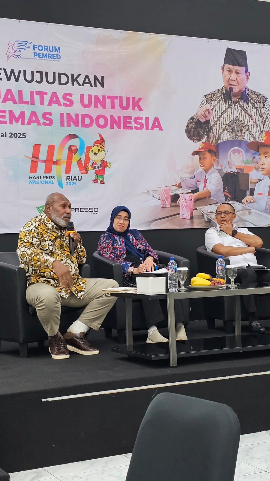 Hari Pers Nasional 2025, Forum Pemred SMSI Dukung Program Makan Bergizi Lewat Diskusi