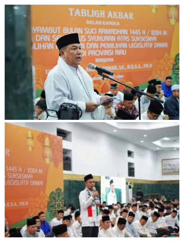 Jelang Ramadhan, Pemprov Riau Gelar Tabligh Akbar Bersama UAS