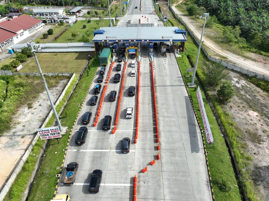 Trafik Jalan Tol Hutama Karya Naik 7,6%, LHR Tembus 266 Ribu Kendaraan